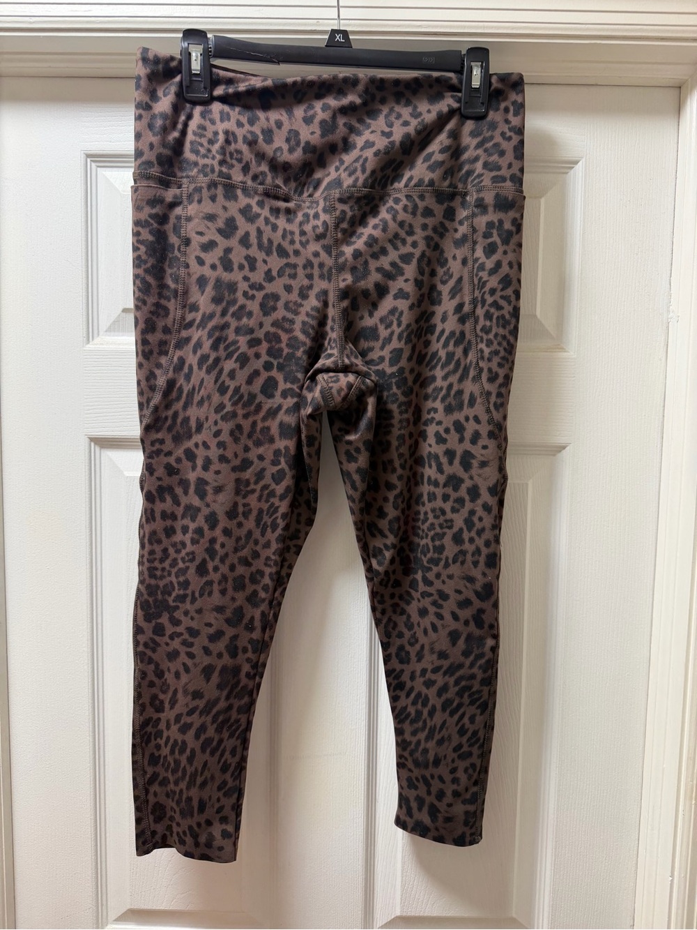 Danskin Brown Leopard-Print Leggings